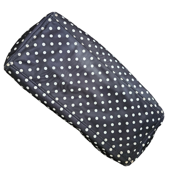 Kate Spade White and Black Polkadot Diaper bag or tote. - Picture 6 of 11